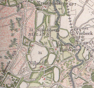 Kaart van LOsser, uit ca 1902